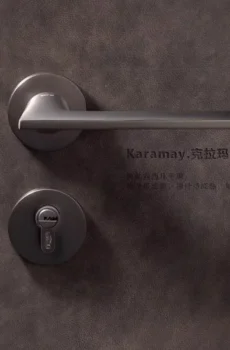 Simple Mute Door Lock Nordic Door Lock Set Bedroom Interior Door Lock