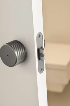 Invisible Door Lock Rotatable Interior Door Lock keyless for Bedroom