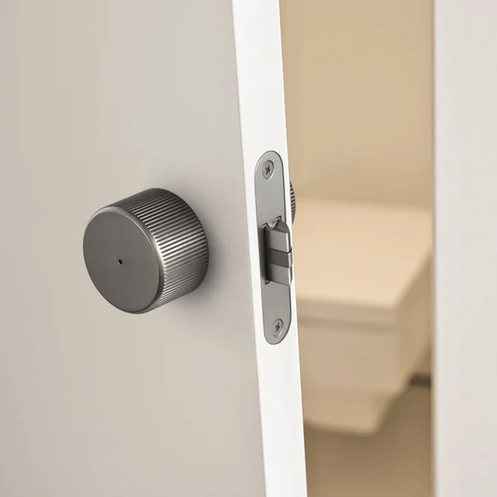 Invisible Door Lock Rotatable Interior Door Lock keyless for Bedroom